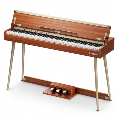 Donner DHP-300 Pro Dijital Piyano (Retro Wood)<br>Fotoğraf: 5/6