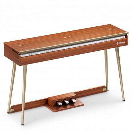 Donner DHP-300 Pro Dijital Piyano (Retro Wood)<br>Fotoğraf: 4/6