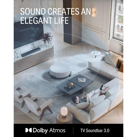 Donner DHT-S300 Sound Bar (DOLBY ATMOS)<br>Fotoğraf: 2/8