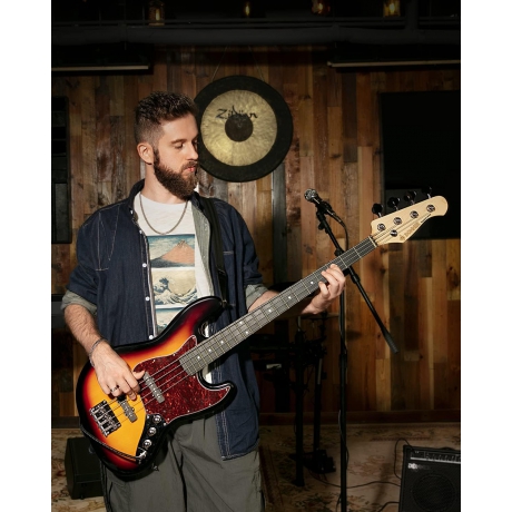 Donner DJB-510D JB-Style Bas Gitar (Sunburst)<br>Fotoğraf: 7/8