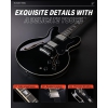 Donner DJP-1000 Semi-Hollow Elektro Gitar (Siyah)<br>Fotoğraf: 3/7