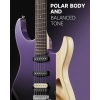 Donner DMT-66 Elektro Gitar (Midnight Purple Gradient)<br>Fotoğraf: 4/9