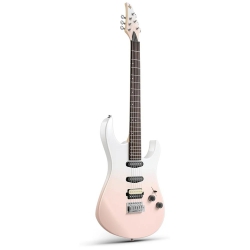 Donner DMT-66 Elektro Gitar (Pink-White Gradient)