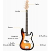 Donner Dpb-510S Bas Gitar Paketi (Sunburst)<br>Fotoğraf: 4/6