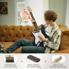 Donner DST-100BL Solak Elektro Gitar Seti (Siyah)<br>Fotoğraf: 4/4