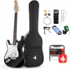 Donner DST-100BL Solak Elektro Gitar Seti (Siyah)<br>Fotoğraf: 1/4