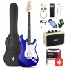 Donner DST-100L ST Elektro Gitar (Sapphire Blue)<br>Fotoğraf: 1/6