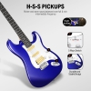 Donner DST-100L ST Elektro Gitar (Sapphire Blue)<br>Fotoğraf: 4/6