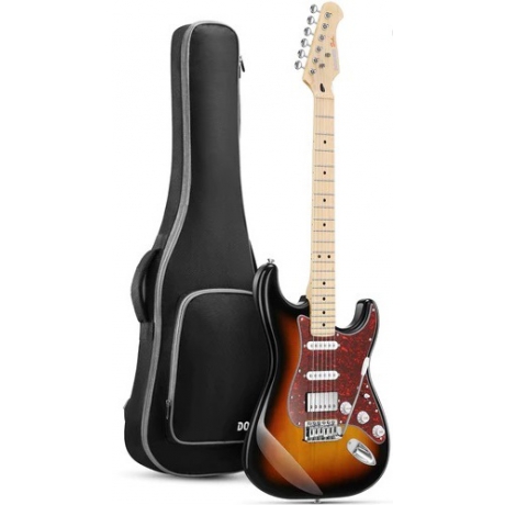 Donner DST-152 Full-Size ST Elektro Gitar (Sunburst)<br>Fotoğraf: 1/1