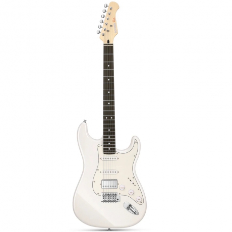 Donner DST-152W Elektro Gitar (Beyaz)<br>Fotoğraf: 1/6