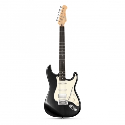 Donner DST-400 Elektro Gitar (Transparent Black)