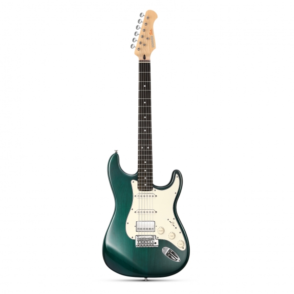 Donner DST-400 Elektro Gitar (Transparent Turquoise), Fotoğraf: 1/1