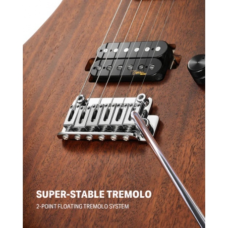 Donner DST-700 Elektro Gitar (Natural)<br>Fotoğraf: 4/7