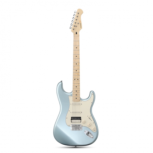 Donner DST Seeker Deluxe HSS Elektro Gitar (Metallic Blue), Fotoğraf: 1/3