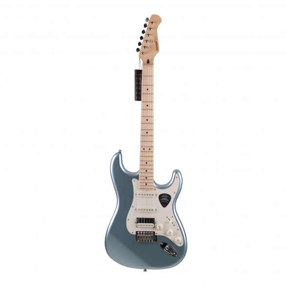Donner DST Seeker Deluxe HSS Elektro Gitar (Metallic Blue), Fotoğraf: 1/4