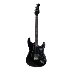 Donner DST Seeker Deluxe HSS Elektro Gitar (Siyah)