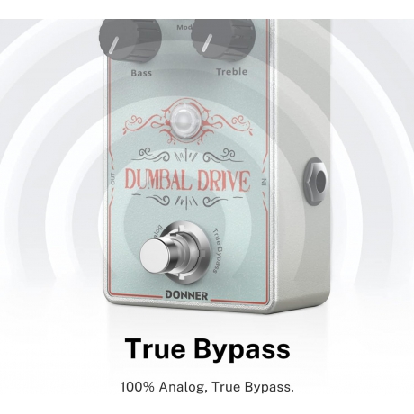 Donner Dumbal Drive Overdrive Pedalı<br>Fotoğraf: 5/6