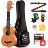 Donner DUS-100 Soprano Ukulele Seti (Natural)<br>Fotoğraf: 1/1