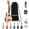 Donner DUS-10N Soprano Ukulele Seti (Natural)<br>Fotoğraf: 1/6