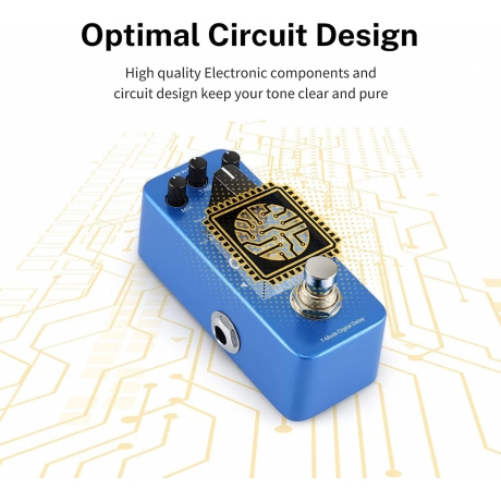 Donner EC1006 Dijital Multi Delay Pedalı<br>Fotoğraf: 5/6