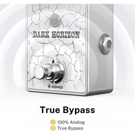 Donner EC1336 Dark Horizon High Gain Distortion Pedalı<br>Fotoğraf: 5/5