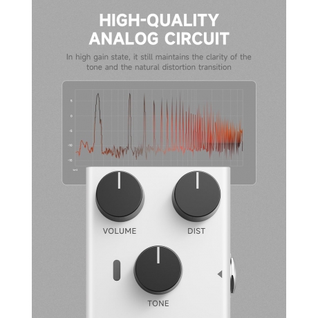 Donner EMBARK 02 Analog Distortion Pedalı<br>Fotoğraf: 5/7