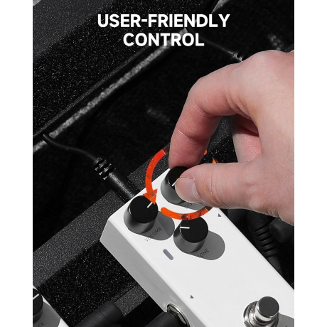 Donner EMBARK 02 Analog Distortion Pedalı<br>Fotoğraf: 6/7