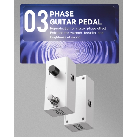 Donner EMBARK 03 Analog Phase Pedalı<br>Fotoğraf: 2/7
