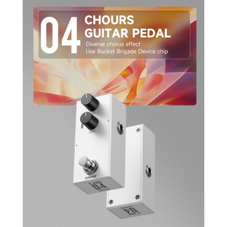 Donner EMBARK 04 Analog Chorus Pedalı<br>Fotoğraf: 2/7