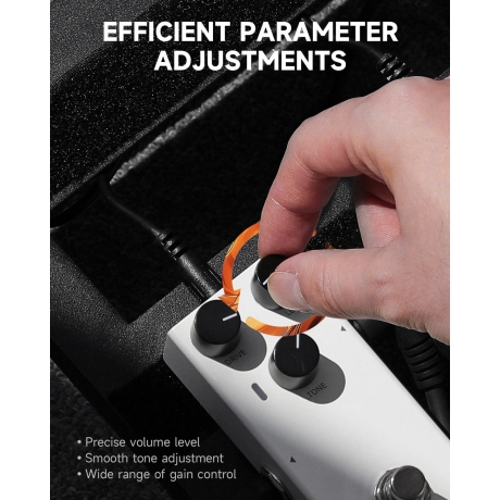 Donner EMBARK 05 Analog Overdrive Pedalı<br>Fotoğraf: 6/7