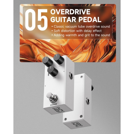 Donner EMBARK 05 Analog Overdrive Pedalı<br>Fotoğraf: 2/7