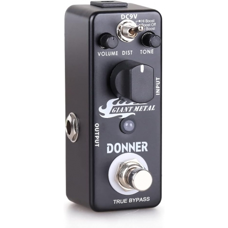 Donner Giant Metal Distortion Pedalı (Boost Distortion)<br>Fotoğraf: 2/4