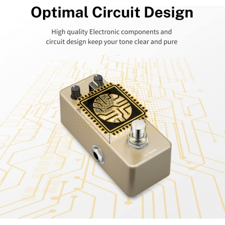 Donner Golden Tremolo Analog Efekt Pedalı<br>Fotoğraf: 5/6