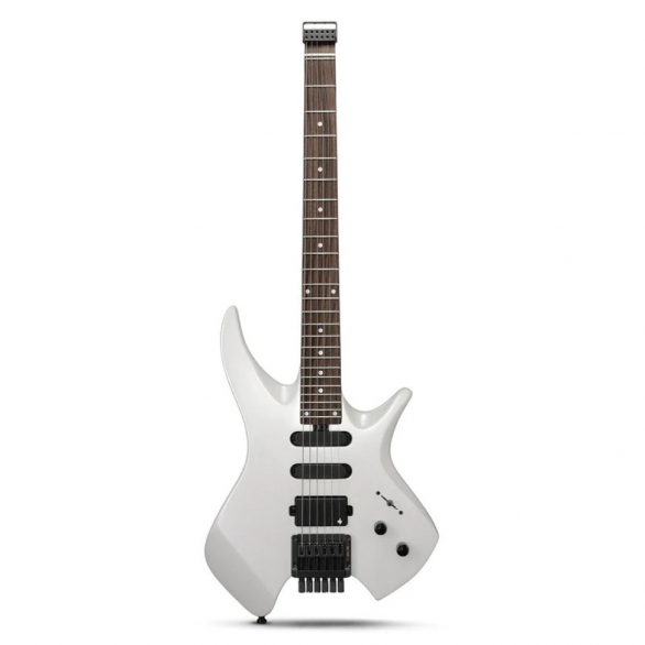 Donner HLX-500 Headless Elektro Gitar (Beyaz), Fotoğraf: 1/2