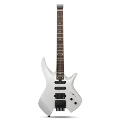 Donner HLX-500 Headless Elektro Gitar (Beyaz)