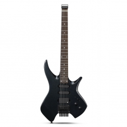 Donner HLX-500 Headless Elektro Gitar (Mercedes Blue)