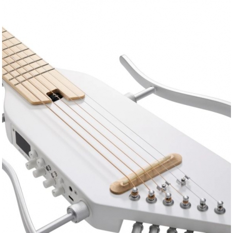 Donner Hush-I Pro Elektro Akustik Gitar (Beyaz)<br>Fotoğraf: 4/5