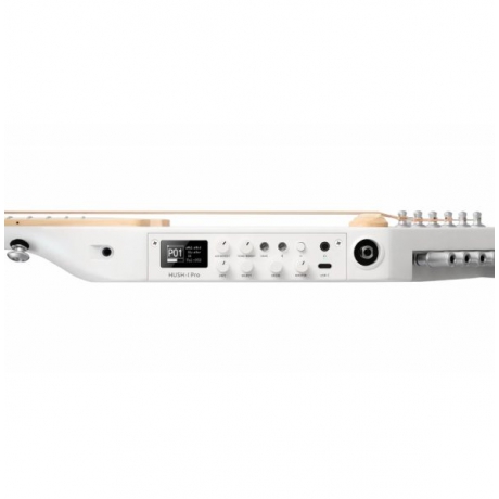 Donner Hush-I Pro Elektro Akustik Gitar (Beyaz)<br>Fotoğraf: 3/5