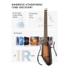 Donner Hush-I Pro Elektro Akustik Gitar (Sunburst)<br>Fotoğraf: 7/9