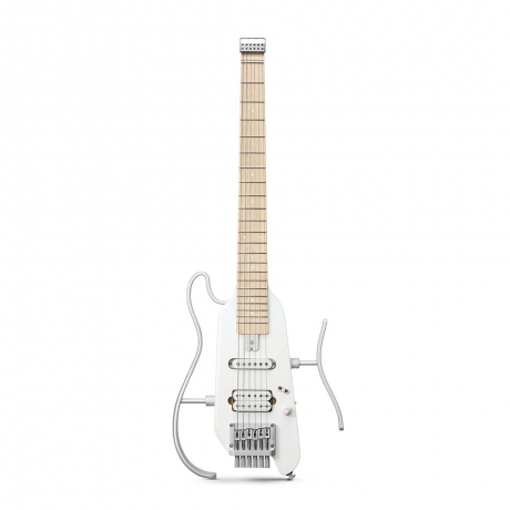 Donner Hush-X Headless Traveller Elektro Gitar (Beyaz)<br>Fotoğraf: 1/2