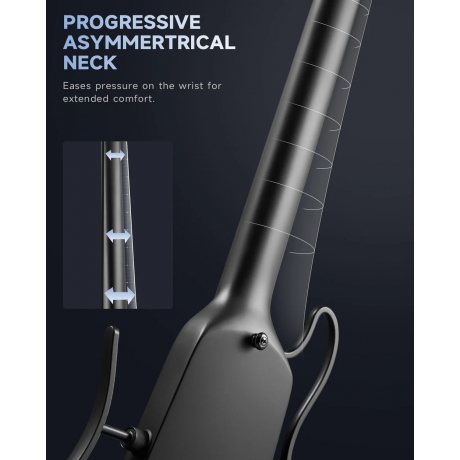 Donner Hush-X Headless Traveller Elektro Gitar (Siyah)<br>Fotoğraf: 10/10