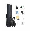 Donner HUSH X LIVE Traveller Elektro Gitar (Siyah), Fotoğraf: 1/3