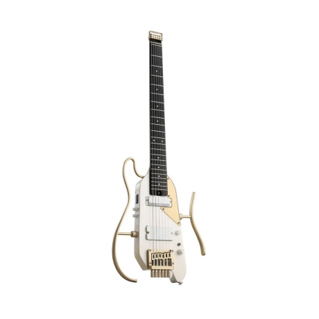 Donner HUSH X Pro Elektro Gitar (White Luxe)<br>Fotoğraf: 2/3