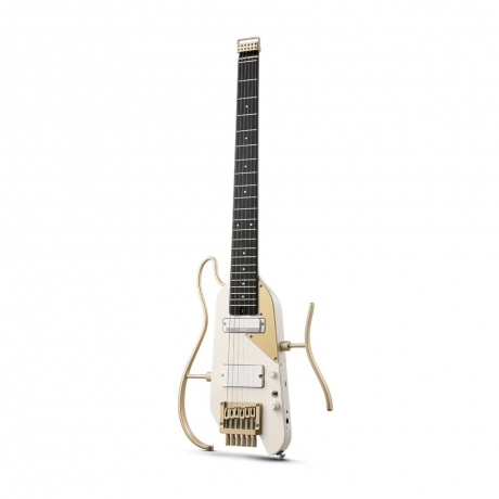 Donner HUSH X Pro Elektro Gitar (White Luxe)<br>Fotoğraf: 1/3