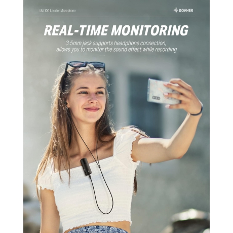 Donner Lavalier Mikrofon 100<br>Fotoğraf: 3/8