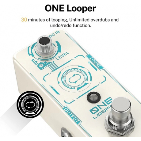 Donner One Looper Pedal<br>Fotoğraf: 2/6