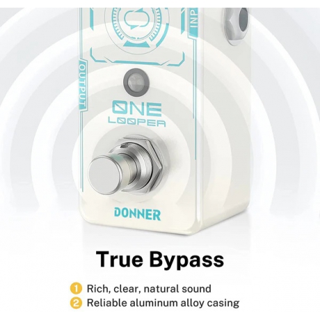 Donner One Looper Pedal<br>Fotoğraf: 3/6