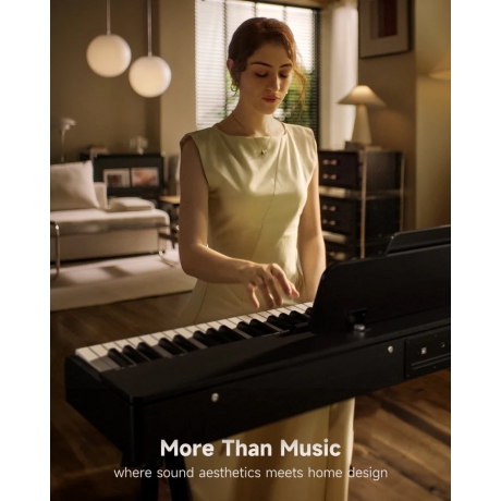 Donner Oura S100 Dijital Piyano (Black Oak Grain)<br>Fotoğraf: 10/10