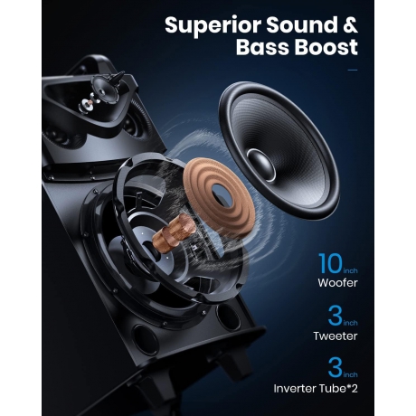 Donner Pa System Woofer Moukey Karaoke Makinesi<br>Fotoğraf: 2/7