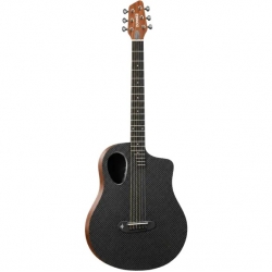 Donner Rising G2 Carbon Fiber Elektro Akustik Gitar (Natural)